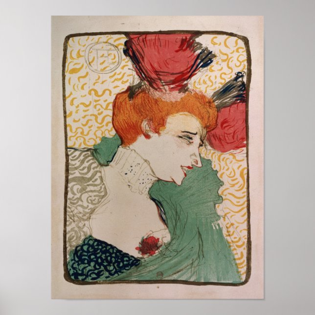 Poster Mademoiselle Marcelle Lender, 1895 (Frente)