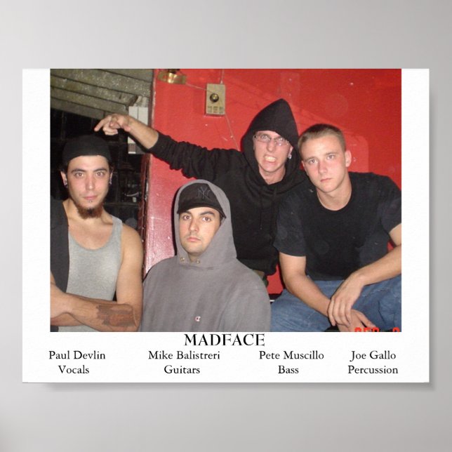 PÔSTER MADFACE PROMO (Frente)