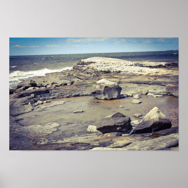 Poster Madison Beach, Connecticut (Frente)