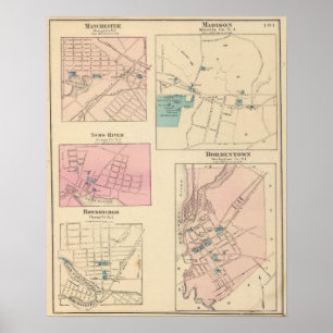 Poster Madison, Bordentown, NJ