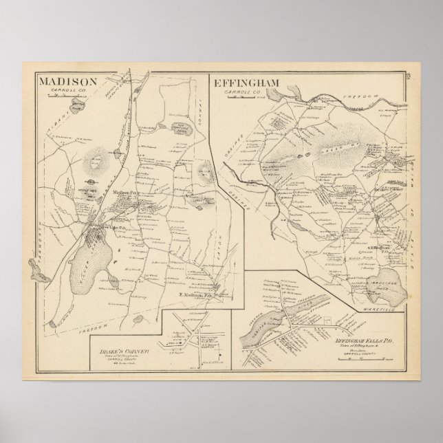 Pôster Madison, Effingham (Frente)