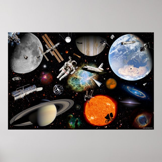 PÔSTER MADNIDADE ESPACIAL (Frente)