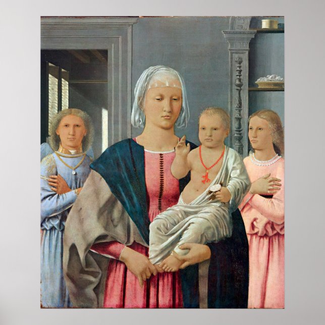 Poster Madona de Senigallia - Piero della Francesca (Frente)