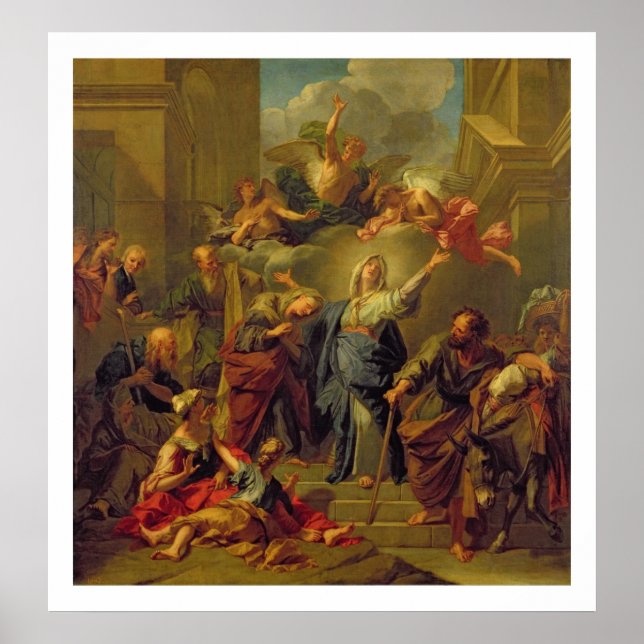 Pôster Madona do Magnificat (Frente)