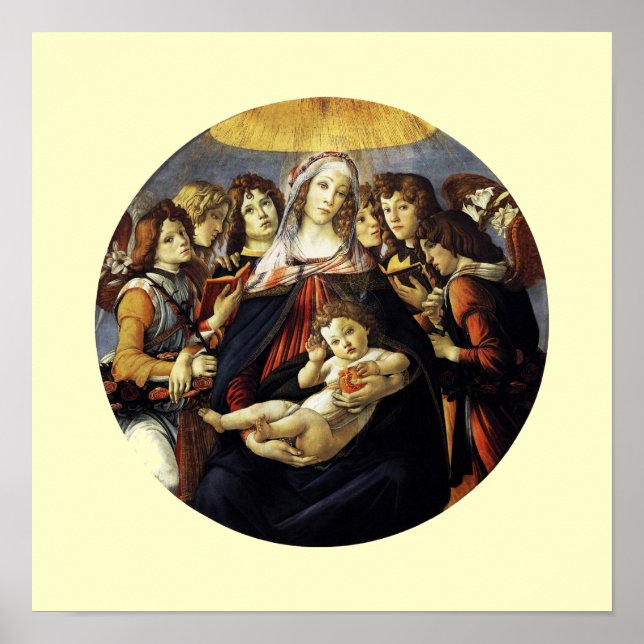 Pôster Madona do Pomegranato (Frente)