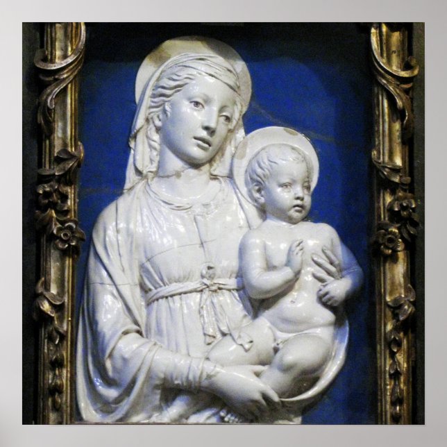 PÔSTER MADONNA COM CRIANÇA (Frente)