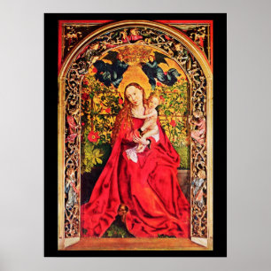 POSTER MADONNA DA MADEIRA ROSA