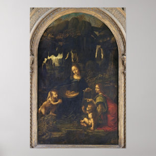 Pôster Madonna das rochas, c.1478