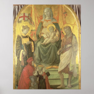Poster Madonna del Ceppo, 1453 (e detalhe 62016)