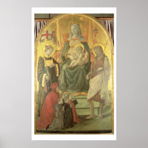 Pôster Madonna del Ceppo, 1453 (e detalhe 62016)