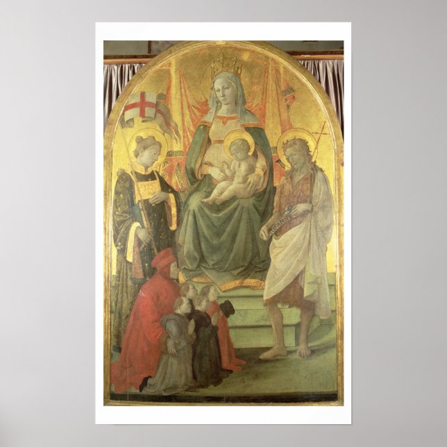 Pôster Madonna del Ceppo, 1453 (e detalhe 62016) (Frente)