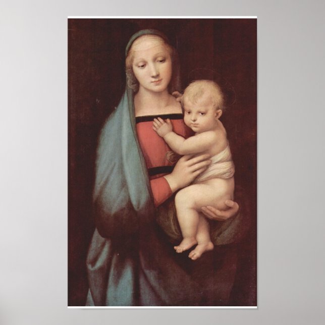 Poster Madonna Del Granduca by Raphael (Frente)