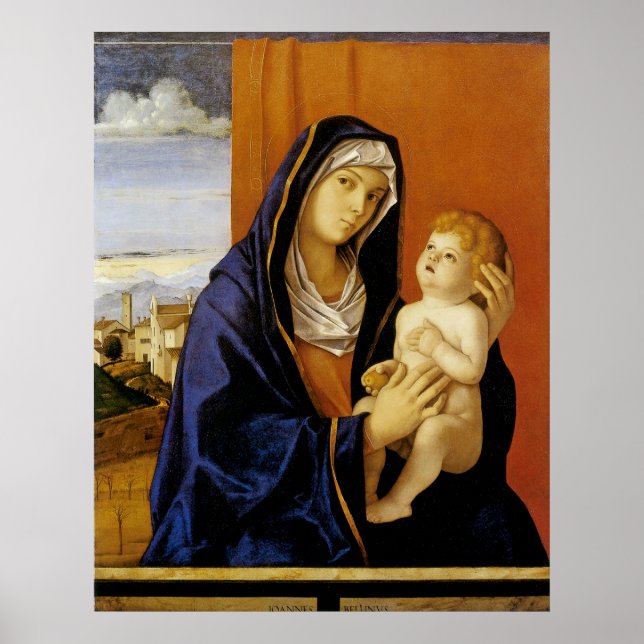 Poster Madonna e Child por Giovanni Bellini (Frente)