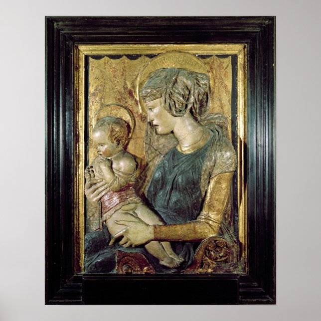 Poster Madonna e Criança (Frente)