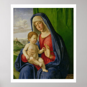 Poster Madonna e criança, 1490s