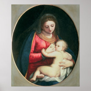 Pôster Madonna e criança, 1598
