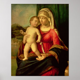 Pôster Madonna e criança 2