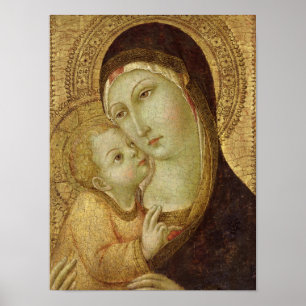 Pôster Madonna e criança 2