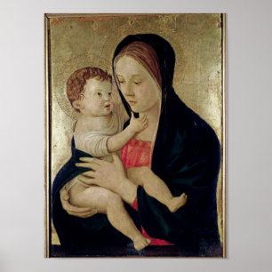 Pôster Madonna e criança, c.1475