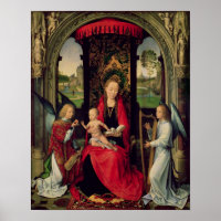 Madonna e Criança com dois Anjos