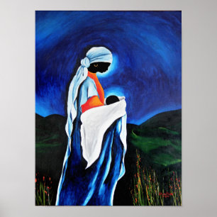 Pôster Madonna e criança - filho amado 2008