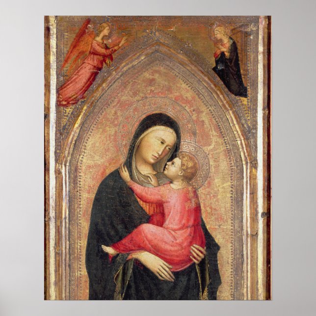 Poster Madonna e Criança (painel) 3 (Frente)