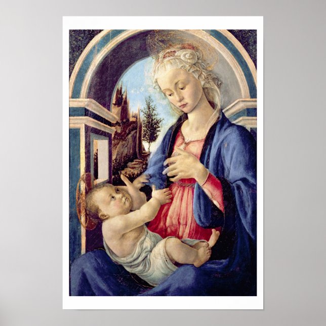 Poster Madonna e Criança (painel) 3 (Frente)