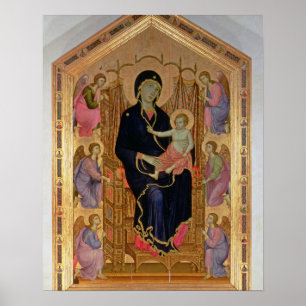 Pôster Madonna e criança (Rucellai Madonna) 1285 (temper