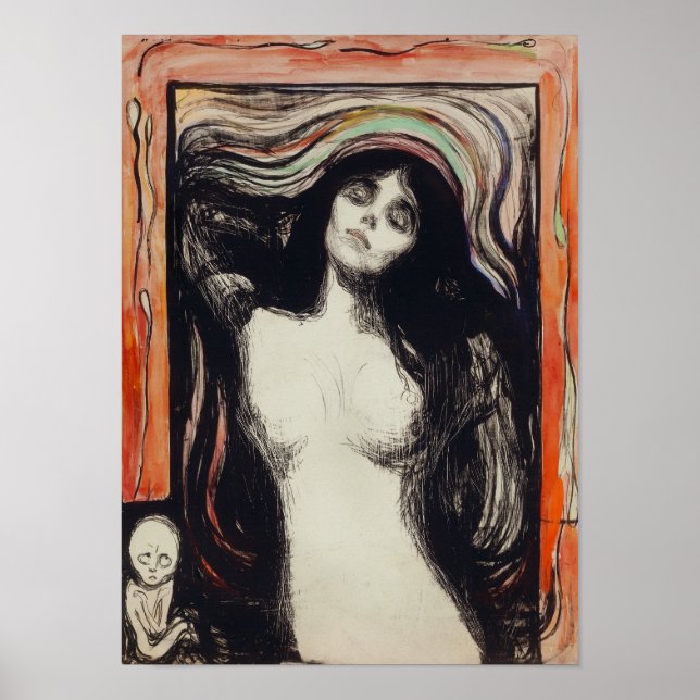 Poster Madonna | Edvard Munch | (Frente)