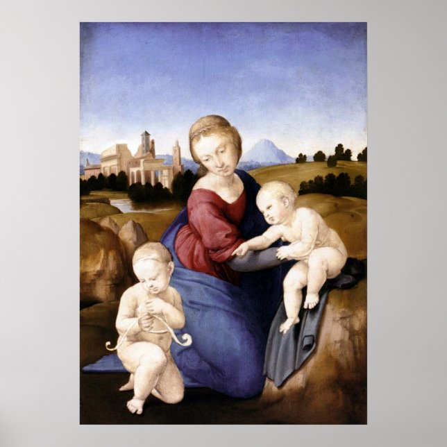 Poster Madonna Esterhazy - Raphael - c1508 (Frente)