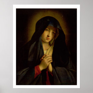 Poster Madonna na amargura (óleo em canvas)