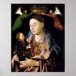 Poster Madonna Salting - Antonello aí Messina