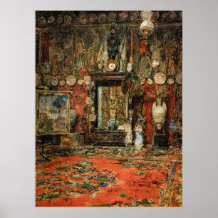 Poster Madrazo Fortuny Studio em Roma