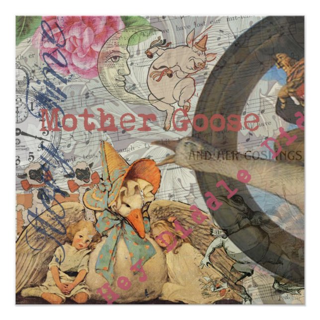 Pôster Madre Goose Enfermeira Rhyme Fairy Tale (Frente)