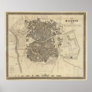 Poster Madrid, espanha