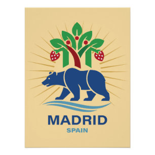 Pôster Madrid Espanha Europa