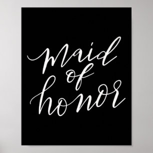 Poster Madrinha de casamento Noiva Bridal Groom Funny Gif