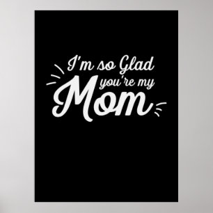 Poster Mãe Art Você É Minha Mãe