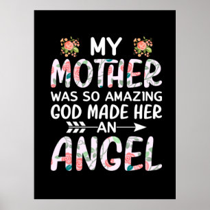 Poster Mãe Arte Minha Mãe Um Anjo