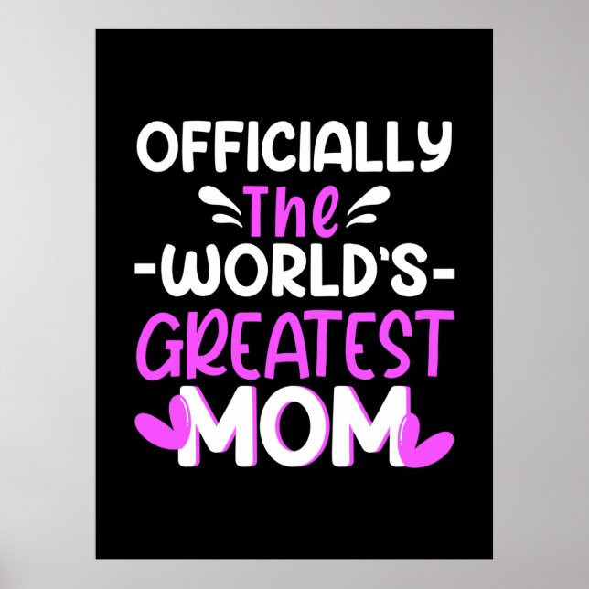 Poster Mãe Arte O Mundo Maior Mãe (Frente)