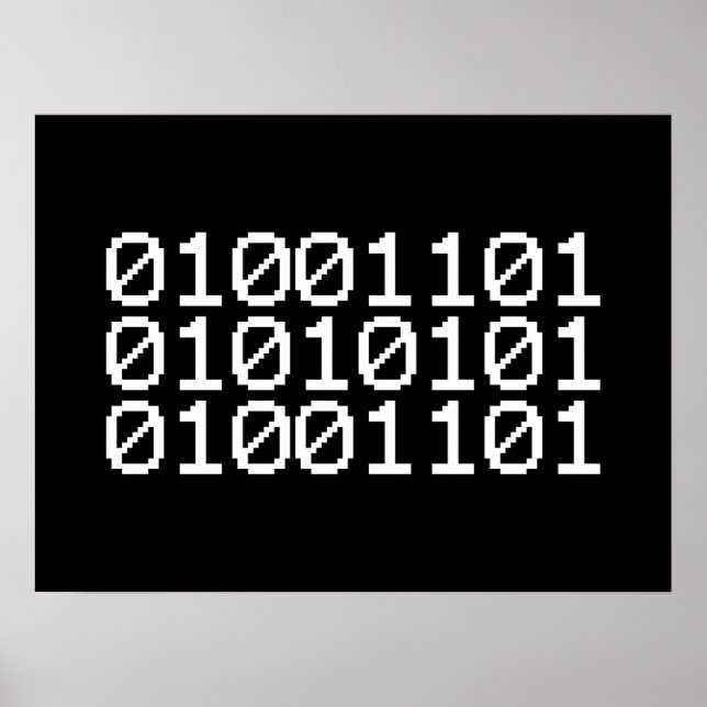 Poster Mãe BINÁRIA (Frente)