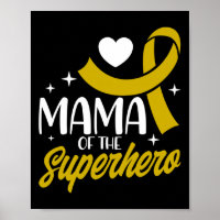 Mãe Cancer De Infância De Uma Fita De Super-Herói