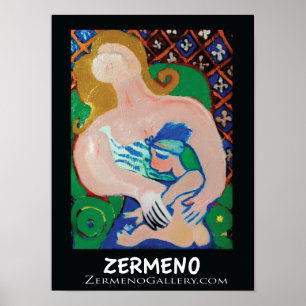 Poster "Mãe & criança" por Zermeno