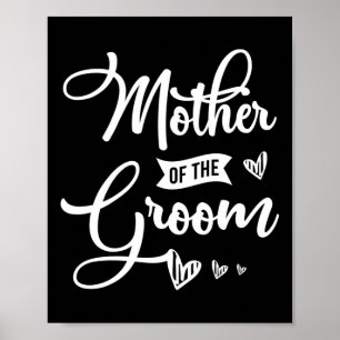 Poster Mãe Da Design De Noiva Para Um Casamento De Noiva