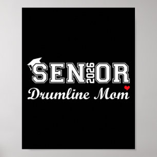 Poster Mãe da Linha de Tambores Sênior 2026 Formatura da