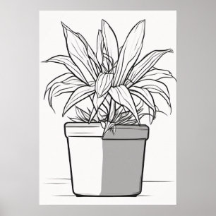 Poster Mãe das Plantas Jardim Interno Suculentas Dedo Ver