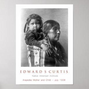 Pôster Mãe de Arapsoke com criança