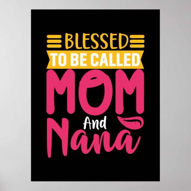 Poster Mãe De Arte Mãe E Nana (Frente)