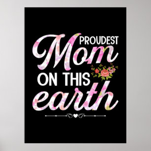 Poster Mãe De Arte Mãe Mais Orgulhosa Da Terra