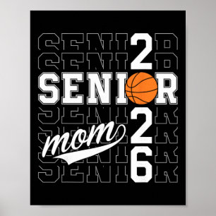 Poster Mãe de Basquete Sênior Cl De 2026 Formatura Divert